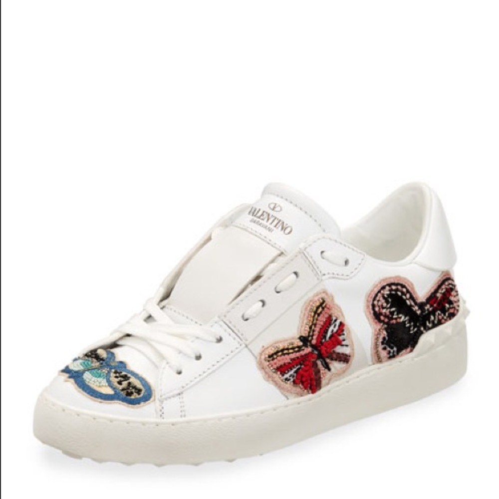 90% OFF SALE VALENTINO GARAVANI BUTTERFLY SNEAKERS